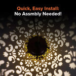 Moroccan Solar Garden Lantern