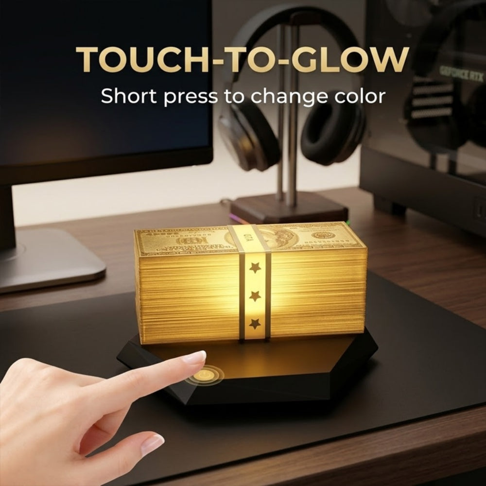 CashGlitch™ -Floating Money Lamp