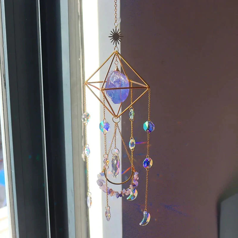 Colorful Gravel Decorative Pendant