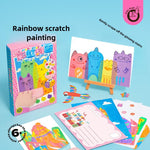 Fun Creative Scratch Art Kit for Children - Dotisk