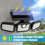 Improved Broad View Outdoor Motion Light