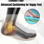 Women's Orthopedic House Slippers with Arch Support – Warm Fuzzy Indoor Outdoor Slip-On Shoes