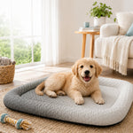 Dotisk Cool-Touch Gradient Pet Cooling Bed for Summer Naps - Breathable Bolster Rest Mat for Cats & Small Dogs