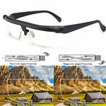 Variable Focus Eyewear for Distance and Close-Up Vision – Manual Dial Lenses for Reading, Driving & Everyday Use