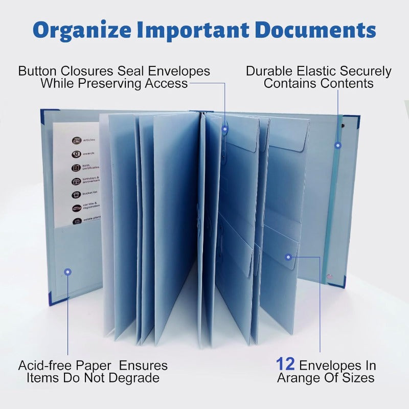 Compact File Storage Folder