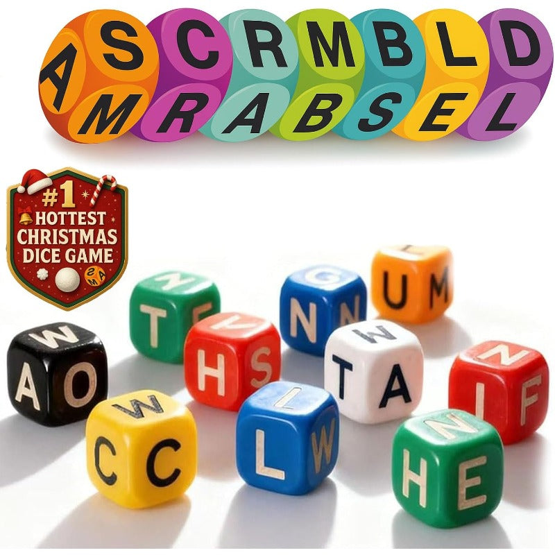 Fun Word Game Dice - Dotisk