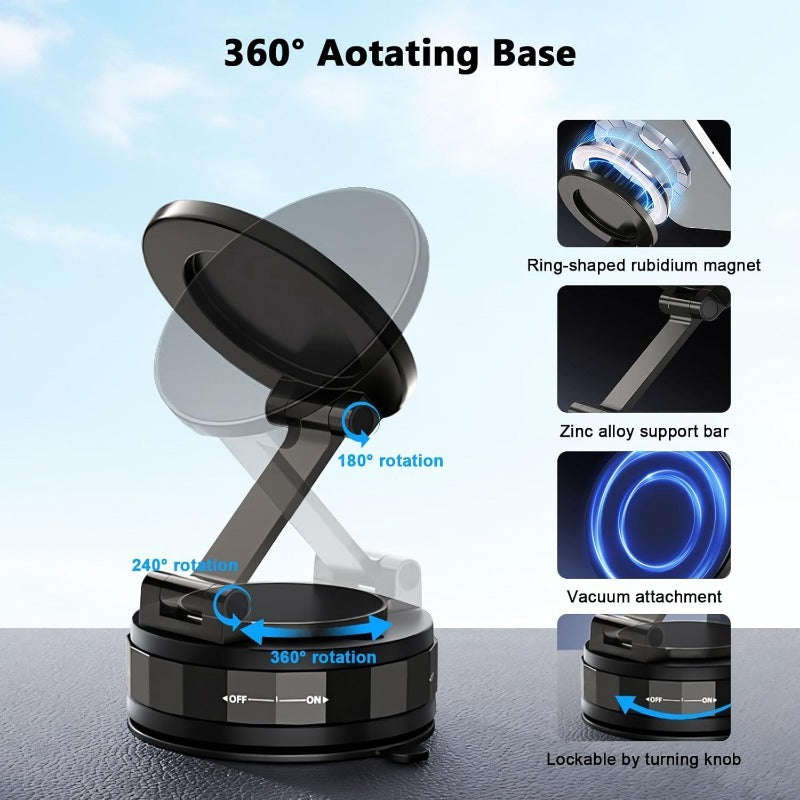 Strong Phone Grip - Adjustable 360° Car Mount Holder