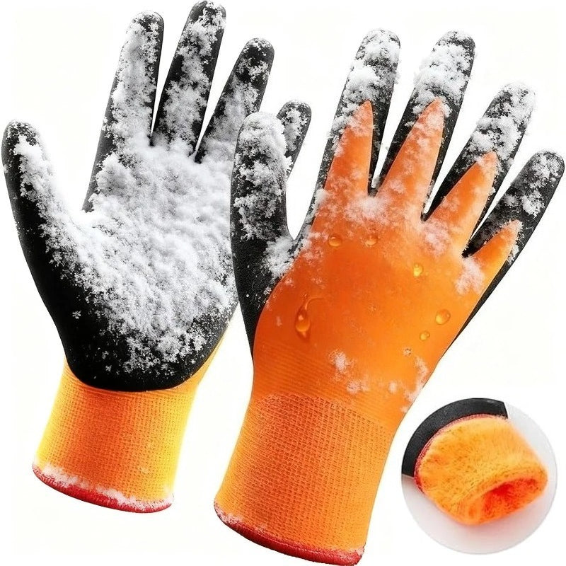 Insulated Warm Water Resistant Gloves - Dotisk