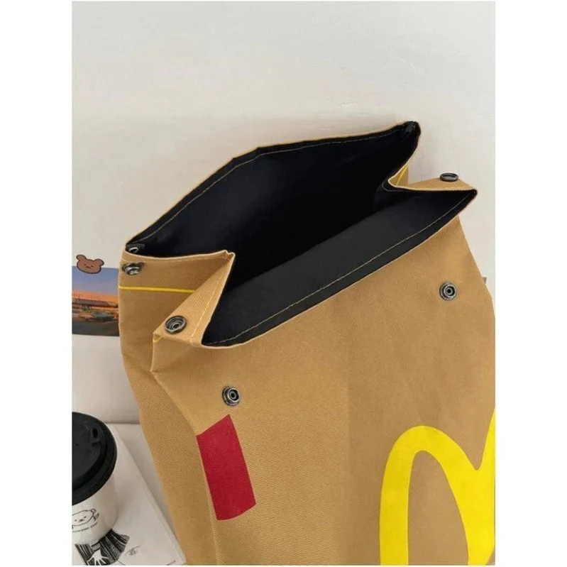 Fun Colorful Canvas Rucksack