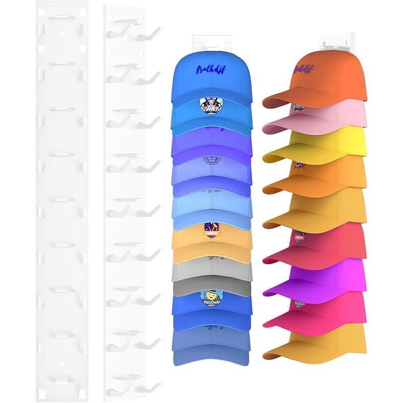 Space Saving Over Door Hat Rack