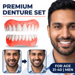Premium denture set for age 31-40, Men