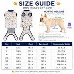 Dotisk Dog Recovery Suit for Post-Surgery Belly Protection - Soft Cone Alternative Onesie for Spay, Neuter & Anti-Lick Care