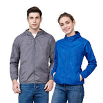 Packable Rain Shell Jacket with UPF 40+ Sun Protection & Quick-Dry Fabric for Hiking, Running, Cycling & Everyday Outdoor Use