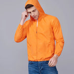 Packable Rain Shell Jacket with UPF 40+ Sun Protection & Quick-Dry Fabric for Hiking, Running, Cycling & Everyday Outdoor Use