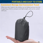 Packable Rain Shell Jacket with UPF 40+ Sun Protection & Quick-Dry Fabric for Hiking, Running, Cycling & Everyday Outdoor Use