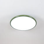 Adjustable Flush Mount Ceiling Light – Rotating LED Spotlight with Modern Minimalist Design for Kitchen, Office & Hallway – Metal &