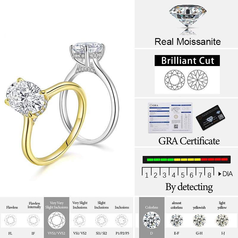 Luxurious Gold Tone Cubic Zirconia Ring