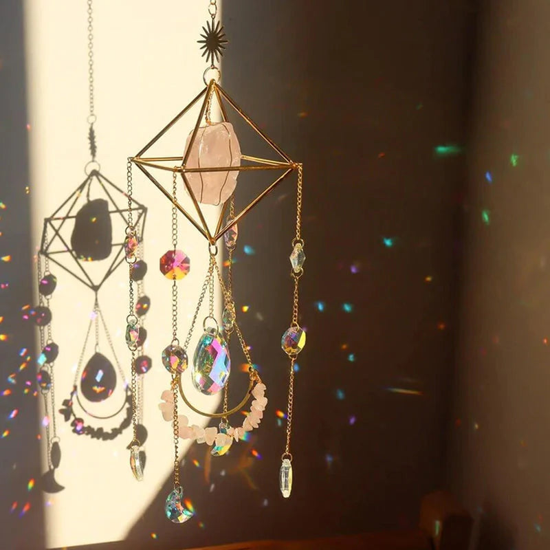 Colorful Gravel Decorative Pendant