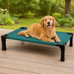 Dotisk Elevated Washable Breathable Mesh Dog Bed