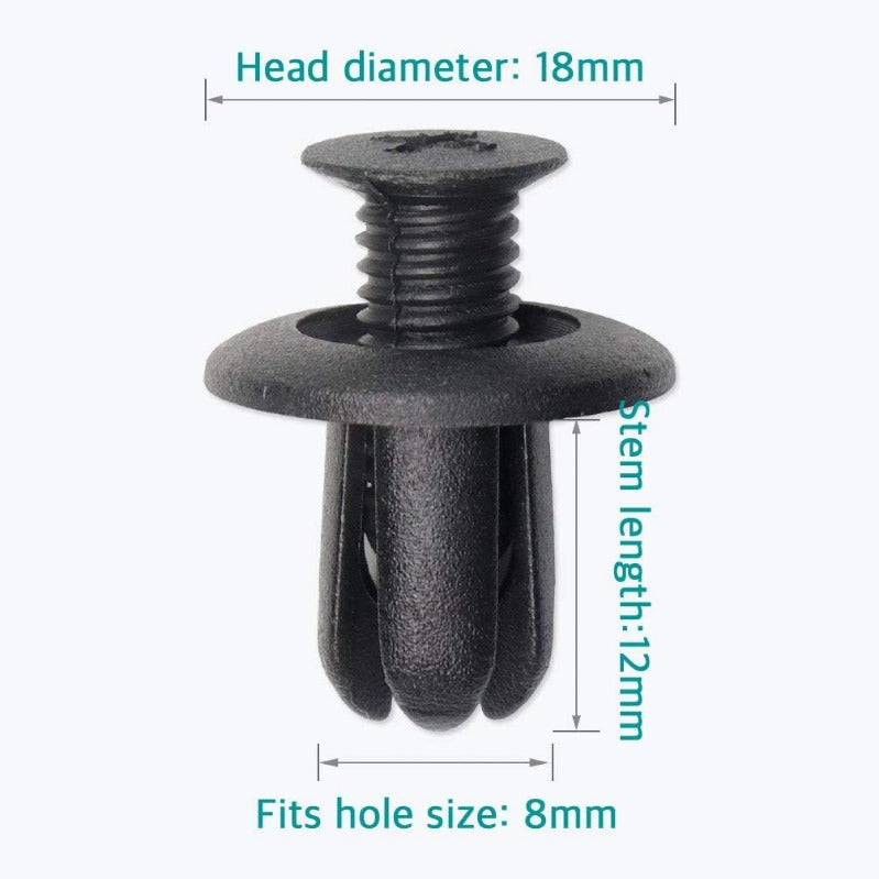 Easy Fit Car Push Pin Fasteners