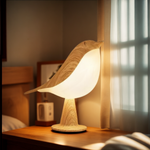 Serenwing – Sculptural Touch Night Lamp with Scent Diffuser