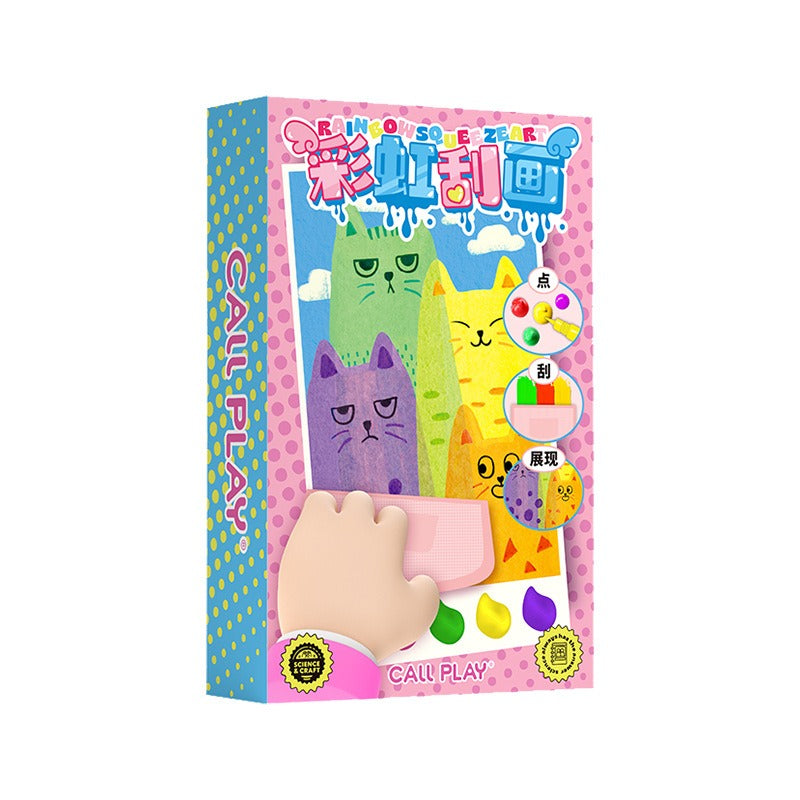 Fun Creative Scratch Art Kit for Children