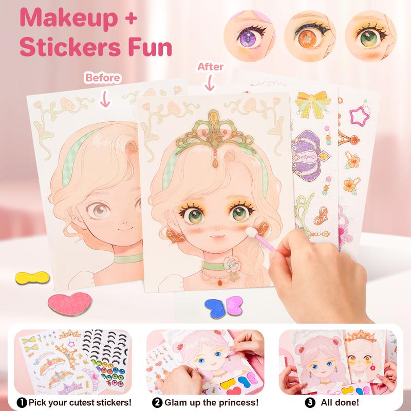 Colorful Kids Art & Beauty Activity Book