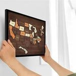 Wooden USA Travel Map Puzzle