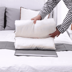 Folio Bedding Organizer - Foldable Design, Space-Saving Storage