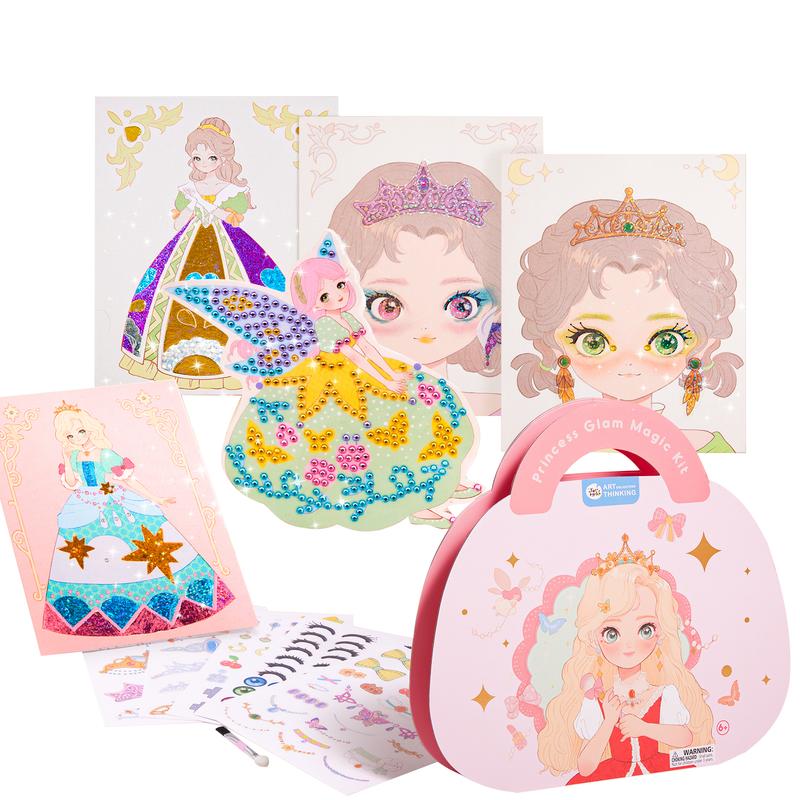 Colorful Kids Art & Beauty Activity Book - Dotisk