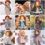 Artisan Wooden Educational Doll for Kids
