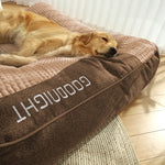 Orthopedic Dog Bed with Spine Support & Non-Slip Base for Large Breeds, Senior Dogs, Joint Relief