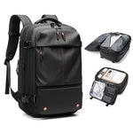 Space-Saving Vacuum Backpack with Built-In Compression System for Travel, Camping & Weekend Trips