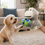 Dotisk Interactive Boxing Pet Puppet for Indoor Play – Squeeze-to-Punch Sound Toy for Bored Dogs & Cats