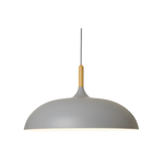 Wood and Iron Drop Light 14-24 Inches Diameter for Kitchen Island Dining Table Modern Minimalist Fixture E27 Socket Cord Height Adjustable