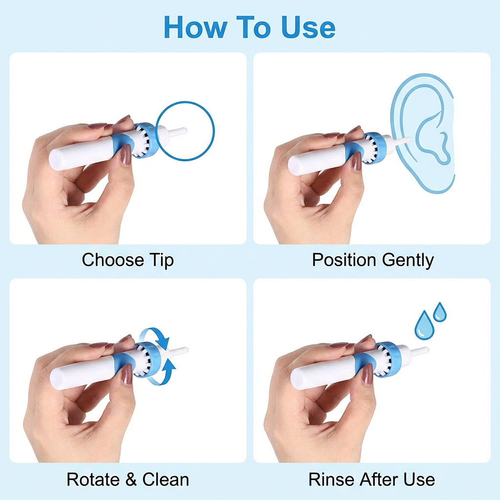 Easy Ear Cleaner Removal Kit for Safe Use