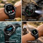 Full Touchscreen & Call-Enabled Water-Resistant Smartwatch