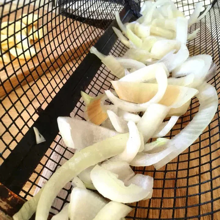 Easy Grill Basket for Vegetables and Meat