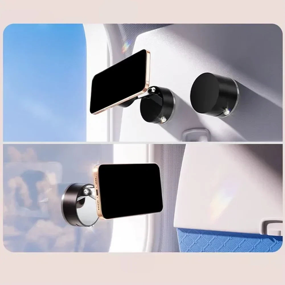 Dashboard Phone Mount with Strong Magnetic Grip & Suction Cup for Car, Office, Travel – Universal Fit for All Smartphones