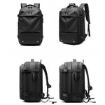 Space-Saving Vacuum Backpack with Built-In Compression System for Travel, Camping & Weekend Trips