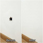 Squeeze-Tube Gap Filler for Drywall Cracks, Nail Holes & Outlet Gaps - Ready-Mixed Formula Dries Fast, Paintable Surface Repair Compound