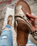 Arch Support Slide Sandals for Women & Men – Cushioned Footbed Slip-On Casual Summer Shoes