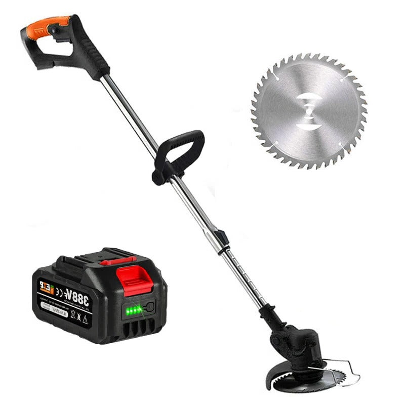 Electric Weed Eater, Electric Weed Wacker, Lawn Edger, Battery Powered Grass Cutter, Foldable Battery Weed Trimmer