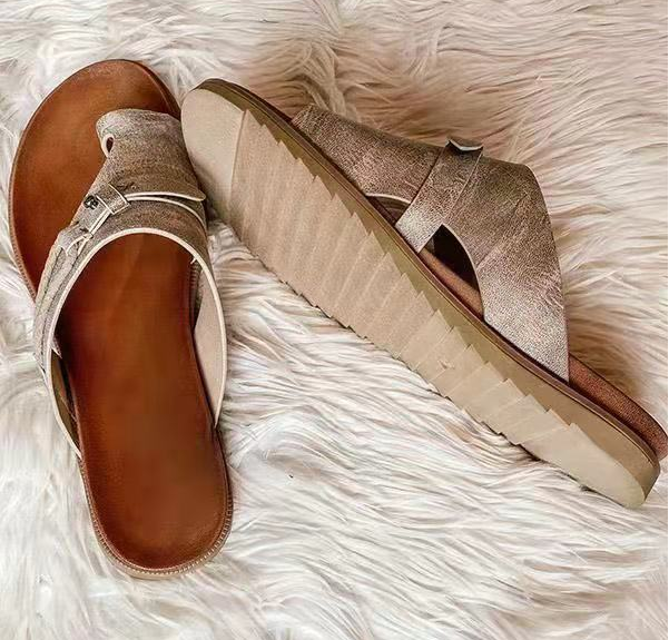 Arch Support Slide Sandals for Women & Men – Cushioned Footbed Slip-On Casual Summer Shoes