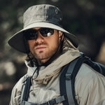 Breathable wide brim sun hat with UV protection