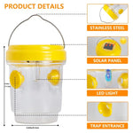 Solar-Powered Bee Catcher