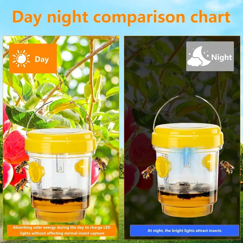 Solar-Powered Bee Catcher