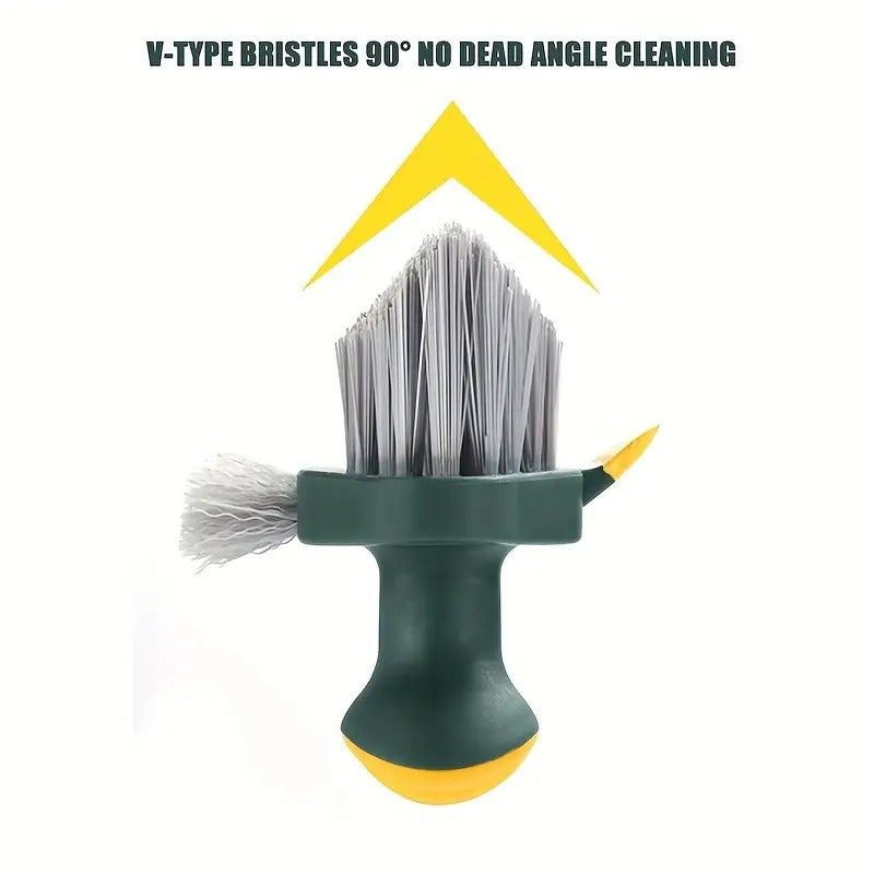 2-in-1 Crevice and Floor Scrub Brush
