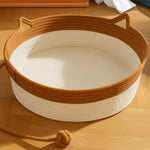 Natural Rope Cat Basket Bed