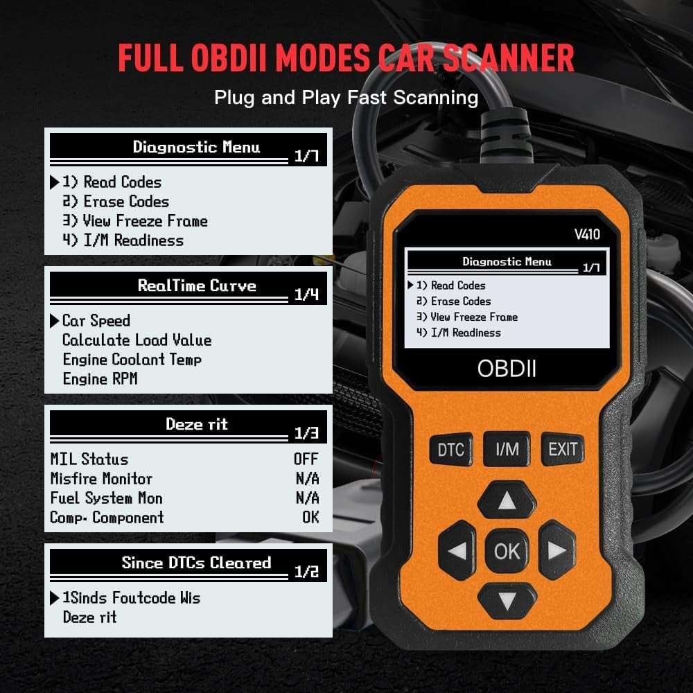 OBD2 Scanner V410 Car Diagnostic Tool